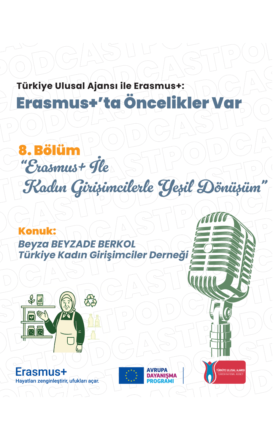 S2 B8 Erasmus+ İle Kadın Girişimcilerle Yeşil Dönüşüm